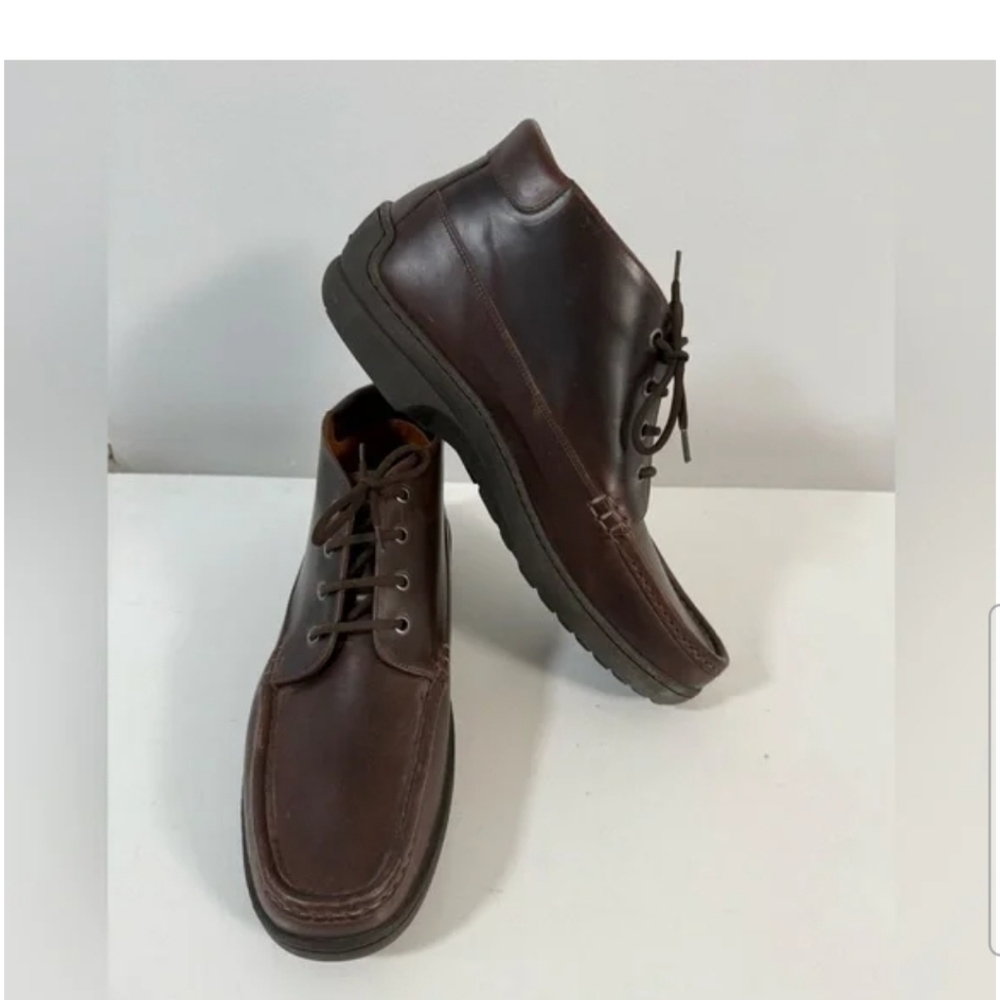 Bally Brown Chukka Leather Boots